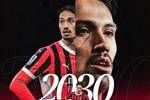 年薪翻倍！官方：26岁赖因德斯与米兰续约至2030年